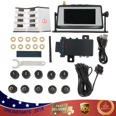 TPMS Tire Pressure Monitoring System (TPMS10 ATC) For RVs &Trucks
