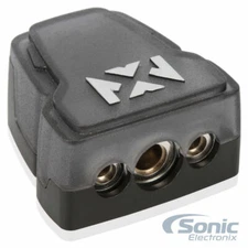 NVX XBTU Universal Positive/Negative Battery Terminal Clamp Satin Chrome