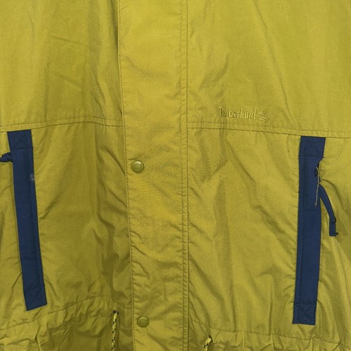 Timberland Weathergear Rain Coat Windbreaker Zip Ups Men’s Large - Picture 4 of 11