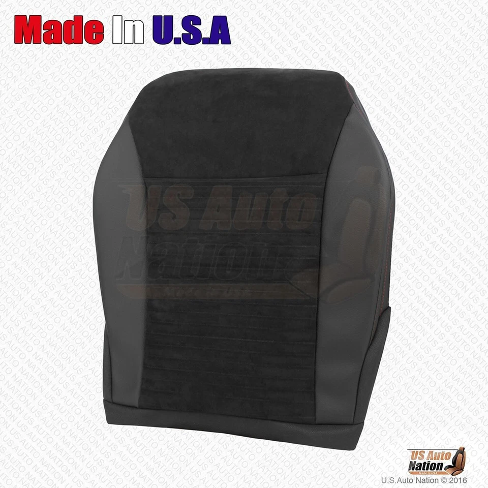 Mercedes Benz CLA45 2014 2015 parte inferior del conductor cubierta de cuero negra con costuras rojas Foto 3 de 4