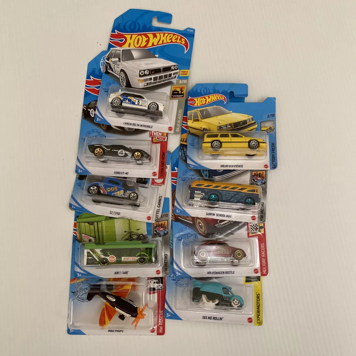 Hot Wheels Cars Bundle 9x Cars NEW And Boxed CAR BULK LOT Aus Postage