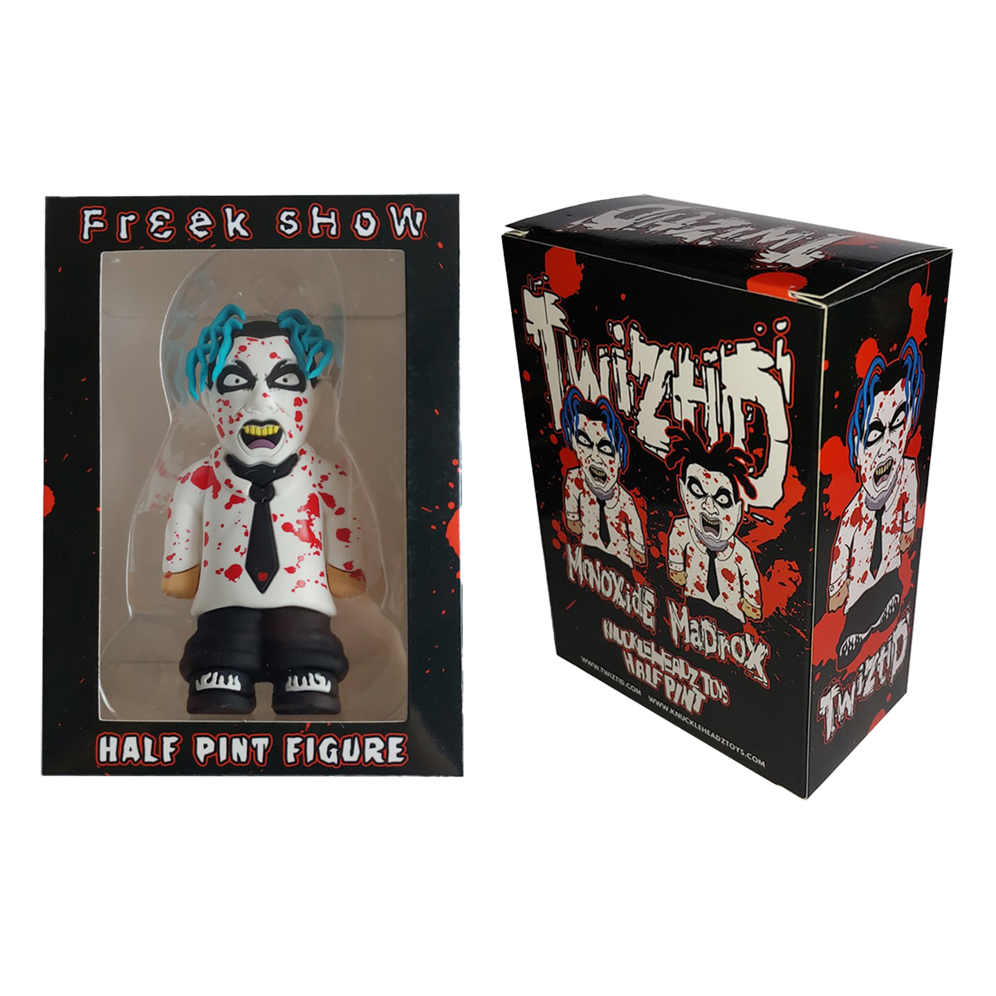 Knuckleheadz Twiztid Freak Show MONOXIDE Half Pint Figure eBay