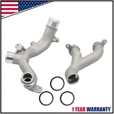 Fit For Jaguar Land Rover Coolant Pipe Metal 3.0L V6 5.0 V8 Supercharged Engine
