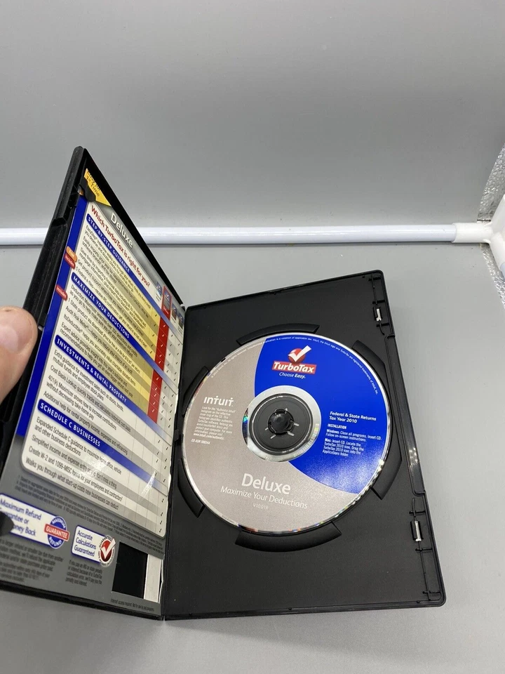 TurboTax Deluxe 2010 Federal + e-File Flawless/Tested - Image 3 of 3