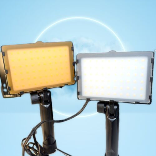 Emart EM-LTL-60 60 LED kontinuierliche tragbare Fotografie Beleuchtung Kit - 2er-Pack - Bild 1 von 12