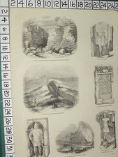 1845 PRINT ~ WALL OF SEVERUS SANDSTONE QUARRIES ROMAN CITIZEN SOLIDER VICTORY