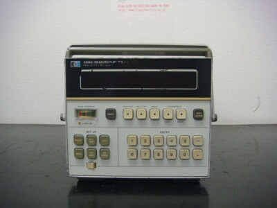 HP 5508A Measurement display | eBay HP 5508A Measurement display | eBay
