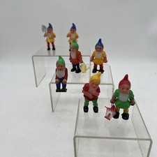 Vintage Dime Store Gnomes Lot Of Seven