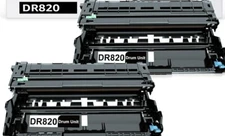 2-Pack MOOHO Compatible Drum Unit Replacement for Brother DR820 Black