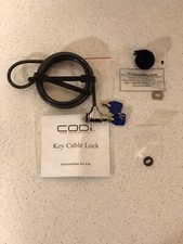Codi Cable Key Cable Lock-with 2 keys NEW