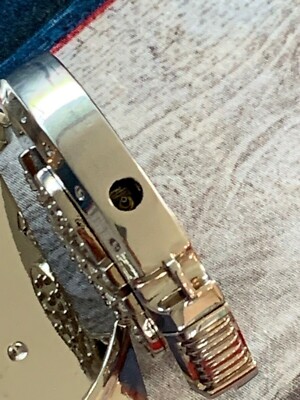 Fibbia Cintura Western Batman Con Accendino Nascosto, Metallo Vintage, Multicolore - Foto 5