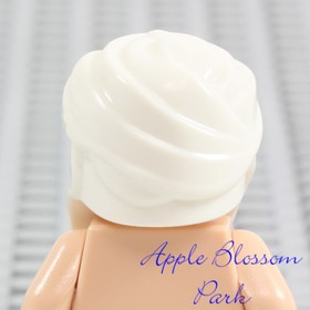 LEGO Minifig WHITE KEFFIYEH HEAD WRAP Prince of Persia Headdress Hood Cloth 7571