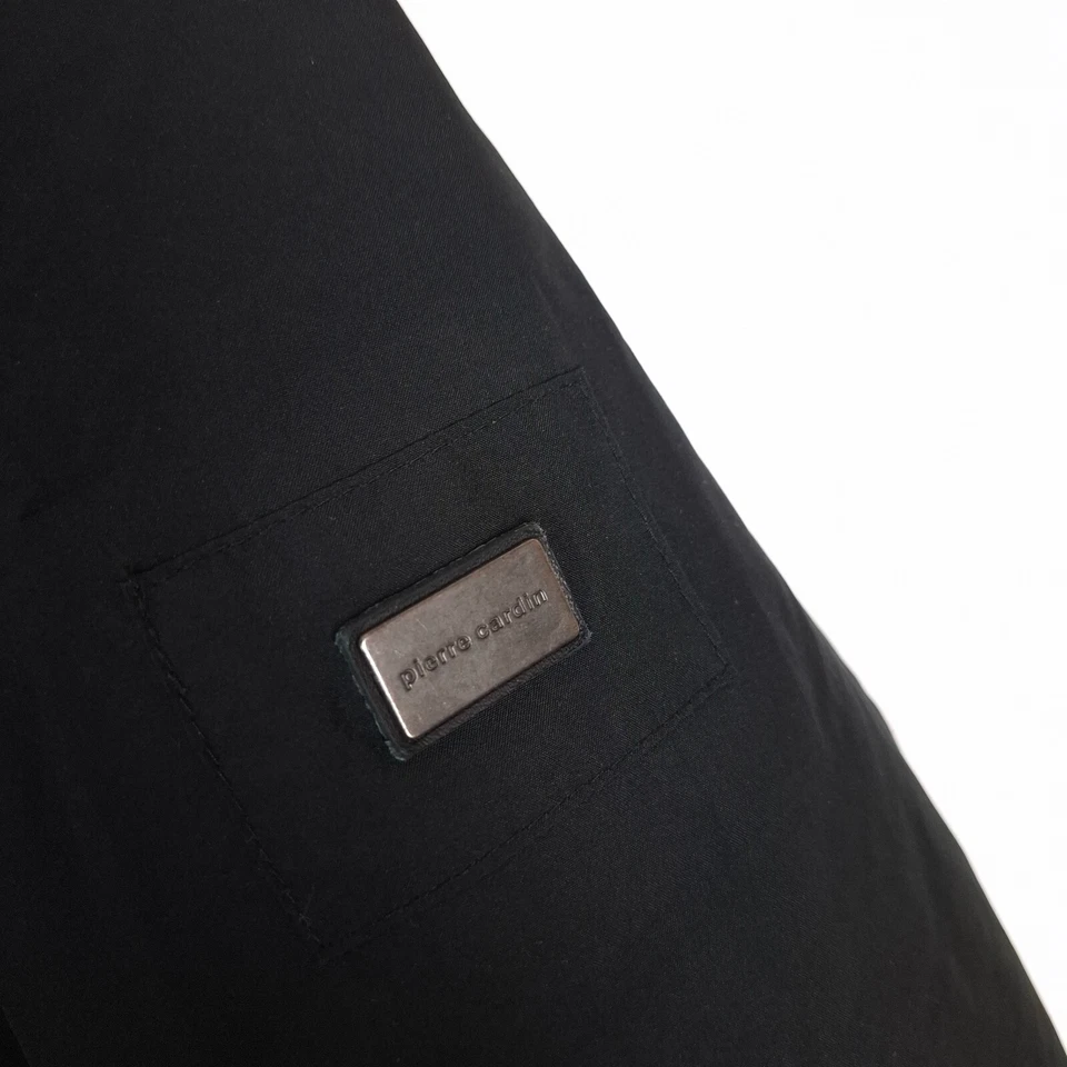 PIERRE CARDIN GORE-TEX Men Jacket Size IT52 UK42 XL Black Insulated Stand Collar - Image 4 of 4