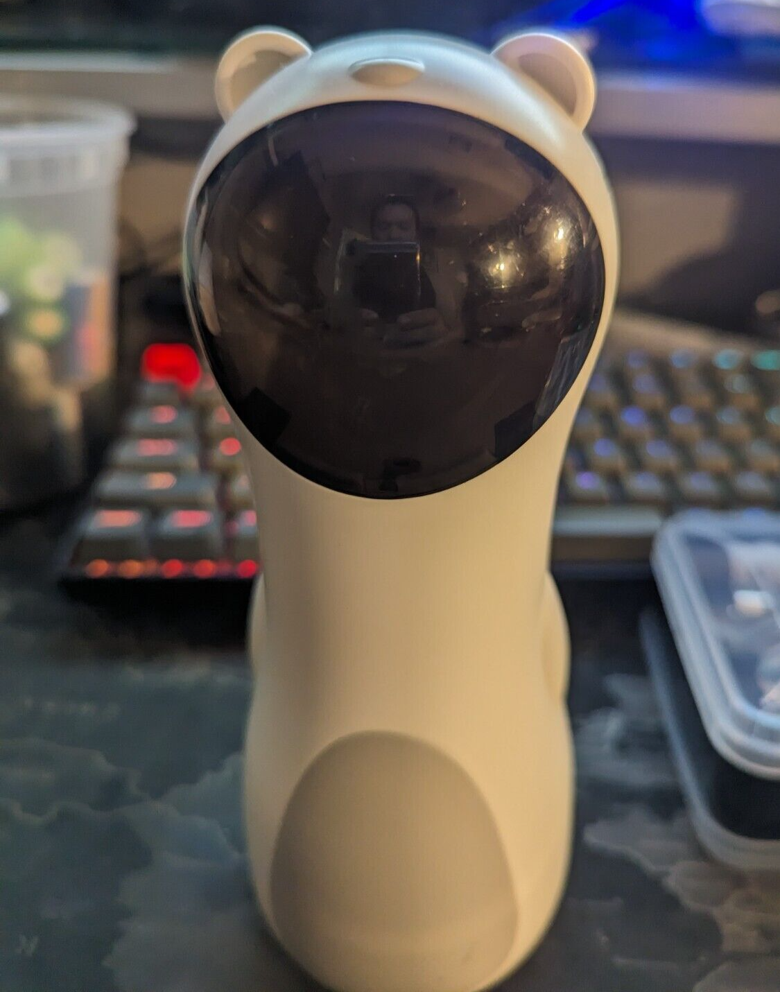 W1 Laser Light Cat Toy Battery or Wired Operation 3 Modes Silent