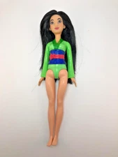 Disney Princess Mulan Doll 11" Mattel HLW14 Black Hair