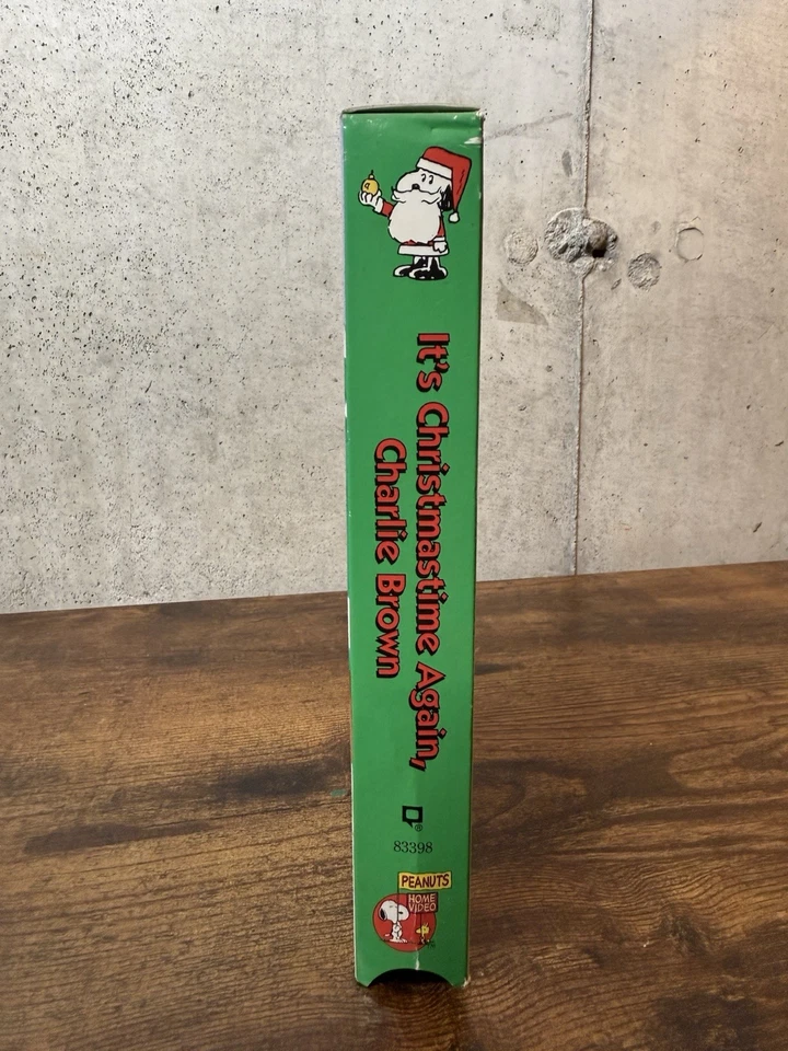 It's Christmas time Again Charlie Brown VHS Promo Peanuts 1992 Rare Htf - Image 2 of 4