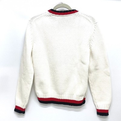 FENDI FAE137 Logo Pullover Knit Fila Collaboration Sweater knit