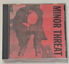 Vintage Minor Threat Discography CD Original 1989 Made In France Dischord VG