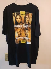 UFC 289 Graphic T Shirt Black Amanda Nunes Charles Olivera Promo Size 2xl