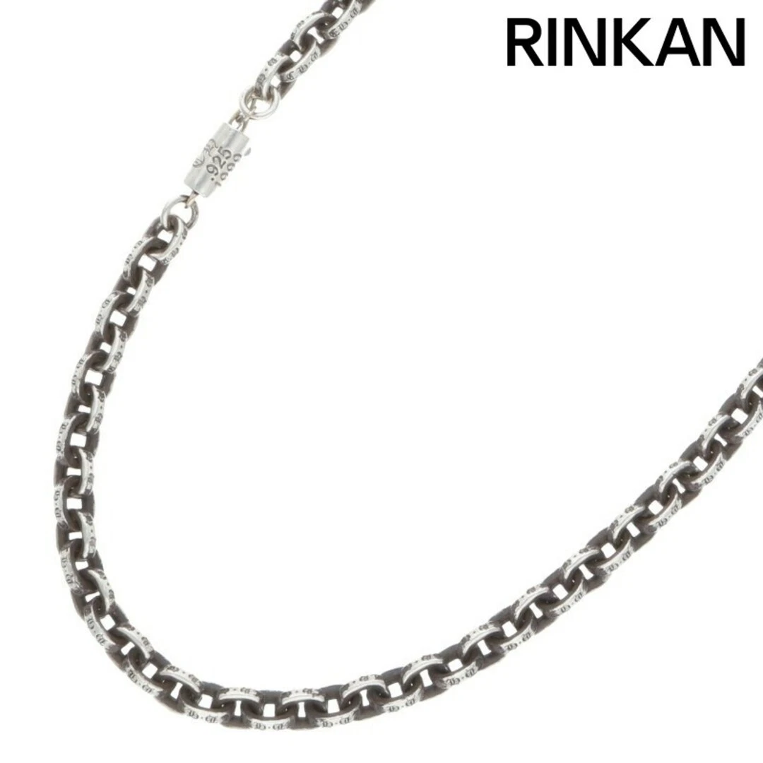 CHROME HEARTS Collana uomo argento 18 pollici cuori cromati CATENA CARTA usata d698a904cd9b374c1