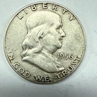 1956 P FRANKLIN HALF DOLLAR 90% SILVER #6
