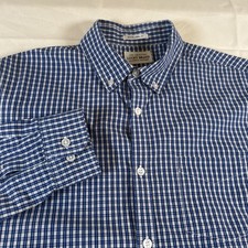 Lucky Brand White Label Fit Shirt,Long sleeve,Button Down,Plaid,Mens SZ:M,Cotton