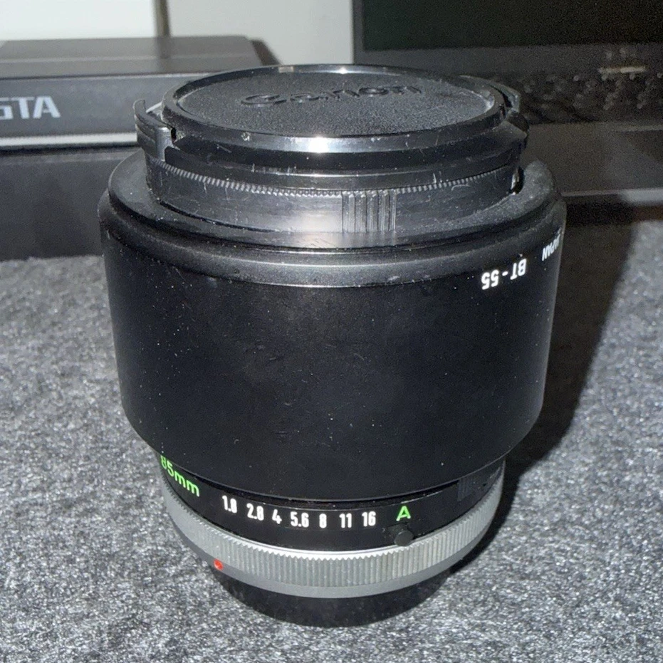 Canon FD f/1.8 Camera Lenses 85mm Focal for sale | eBay