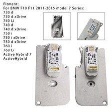 2X LED Headlight Module 63117339055 56 Für BMW 7 Series F01 F02 LCI