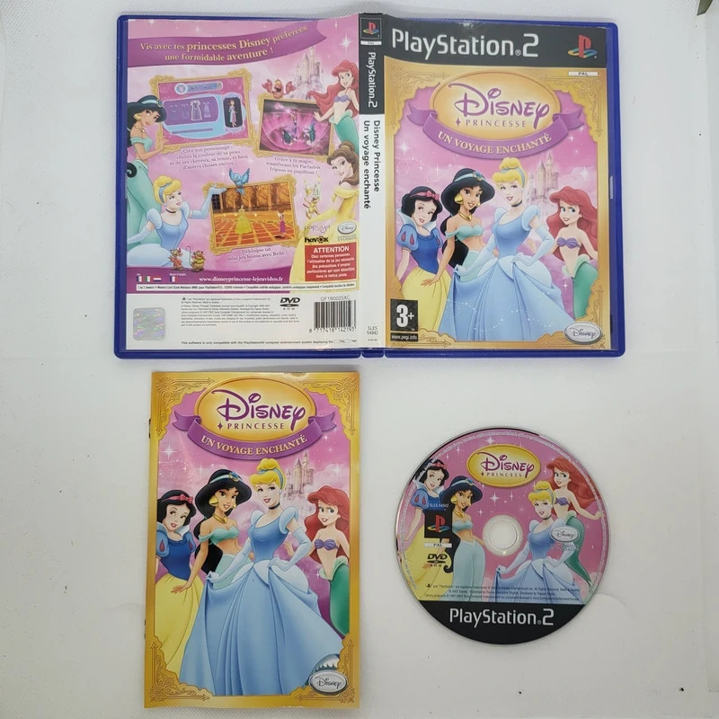 Disney Princesse Un voyage enchanté : Jeu complet pour Ps2 en VF