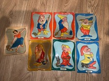 Biancaneve e 6 nani plastica 21 x 16 cm Disney