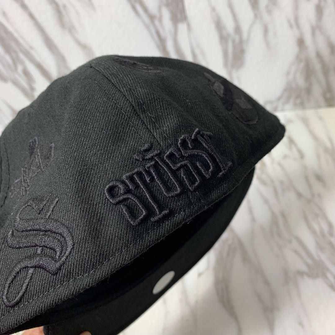 New Era 59FIFTY Stussy Hat Black 00s 7 1/2 | eBay