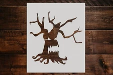 Dead Tree Stencil - Art and Wall Stencil