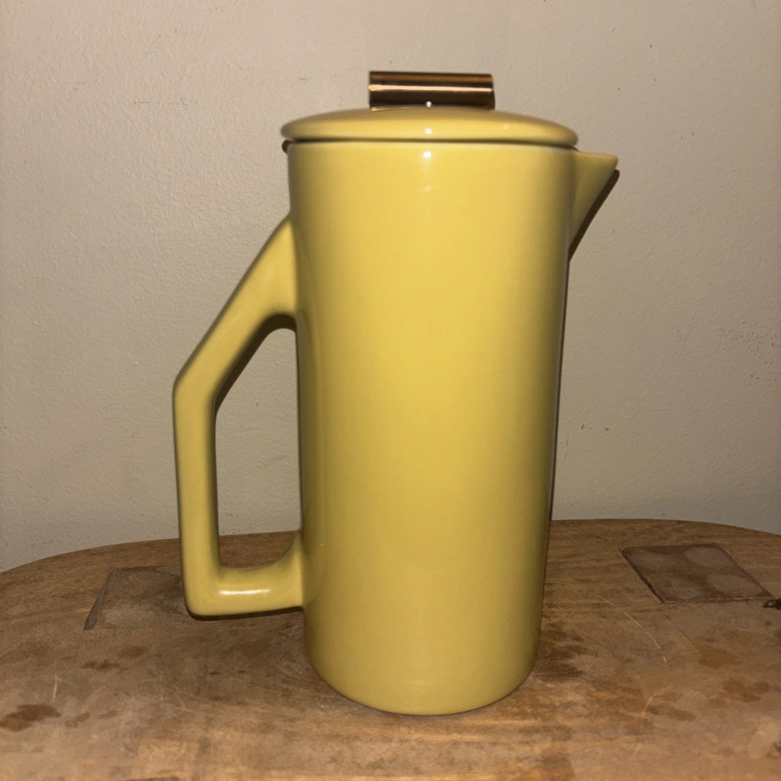 Yield Design Ceramic French Press Chartreuse Yellow Minimalist Fair Trade
Opens in a new window or t