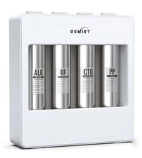 0.01μm Ultra Filtration 4-Stage Tankless Under Sink Water Filter with Faucet