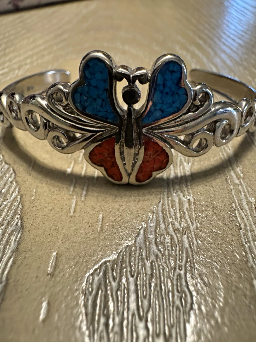 Vintage Zuni Inlay In Us Native American Jewelry 1935-Now for sale