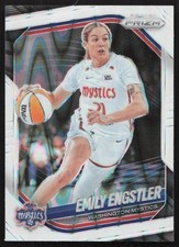 2025 Panini Prizm WNBA - Emily Engstler #84 White Seismic Prizm