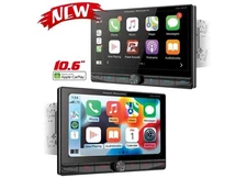 Power Acoustik CPAA-70D10F 10.6" Floating D-Din Stereo w/ Android/Apple/Blutooth