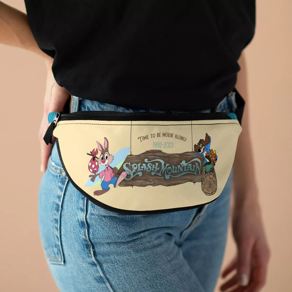 Disney Splash Mountain Fanny Pack Splash Mountain Bag Disney Bag Brer Rabbit