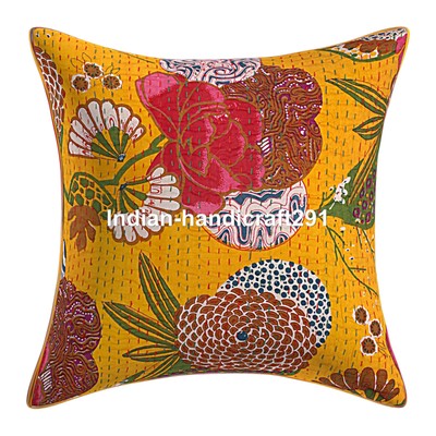 kantha cushions
