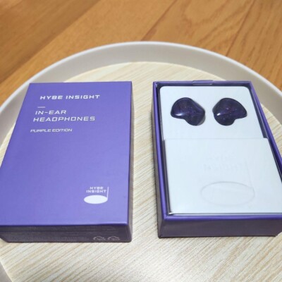 防弾少年団(BTS) - HYBE INSIGHT限定イヤホン　PURPEL Editionイヤモニ 防弾少年団(BTS) - HYBE INSIGHT限定イヤホン PURPEL Edition