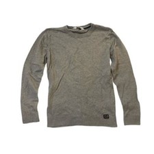 H M Gray Long Sleeve Pullover Crewneck Kids Sweater Size 10-12Y