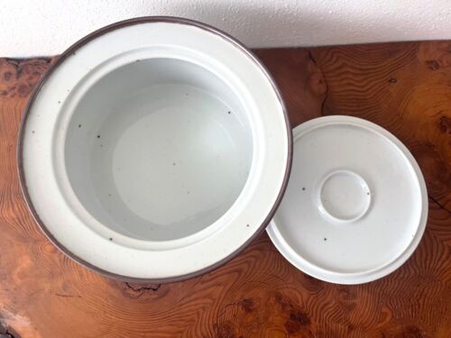 Dansk Casserole Dish Brown Mist w/Lid Denmark Niels Refsgaard 1.75Qt 9inch - Picture 3 of 7