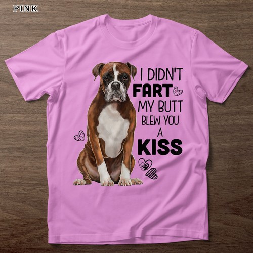 Boxer dog Funny T-shirt for Dog Mom, Dog Dad, Dog Lover Gift T-shirt - Picture 7 of 8