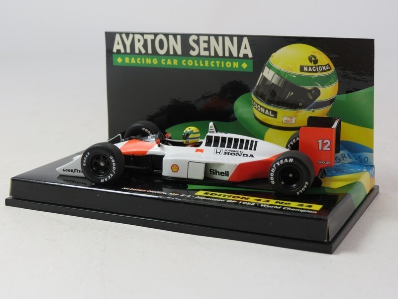 McLaren MP4/4 Ayrton Senna 1988 ミニカー Minichamps McLaren MP4/4 World Champion 1988 Race Worn