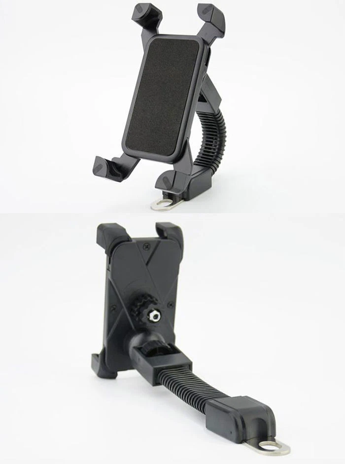 SUPPORTO PORTA CELLULARE PER MOTO SCOOTER BIKE SNODABILE UNIVERSALE SMARTPHONE - Immagine 4 di 4