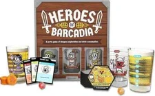 Heroes of Barcadia Board Game A Dungeon Exploration Drinking Rollacrit NEW