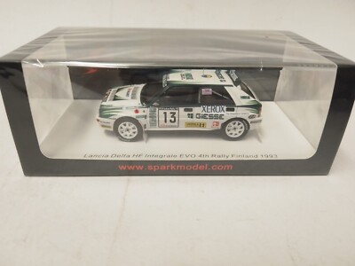 Spark製　Lancia Delta HF 1/43 Spark Lancia Delta HF Integrale Evo #13 Makinen Rally Finland 1993