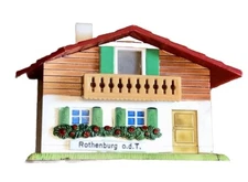 VINTAGE Western Germany Rothenburg ob der Tauber o.d.T. House Viewfinder Pic HTF