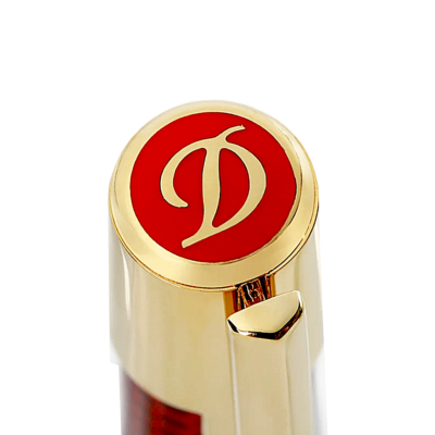 S.T. Dupont Limited Edition 405720 Iron Man Defi Red Gold Trim