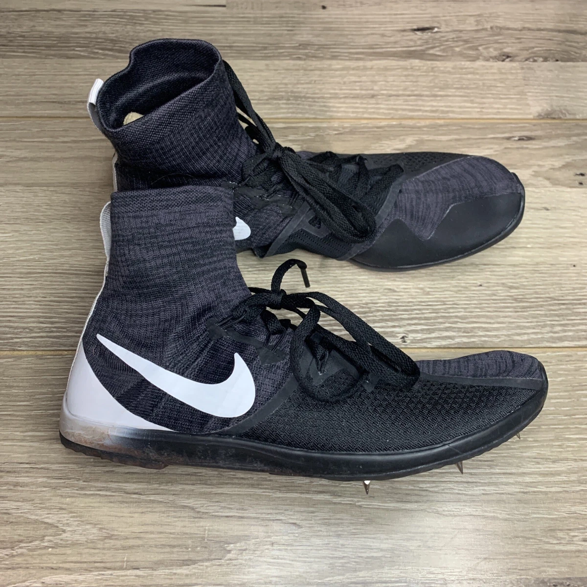 Nike Zoom Victory XC4 Track Running Shoes Mens US 8 Black 878804